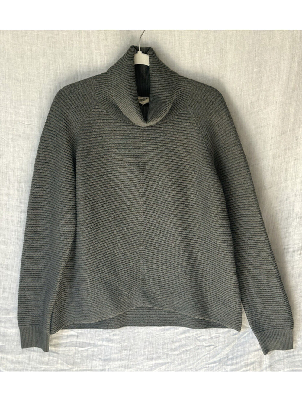 Kuhl Olive Green Ida Merino Wool Blend Mock Neck Sweater Womens Sz Large